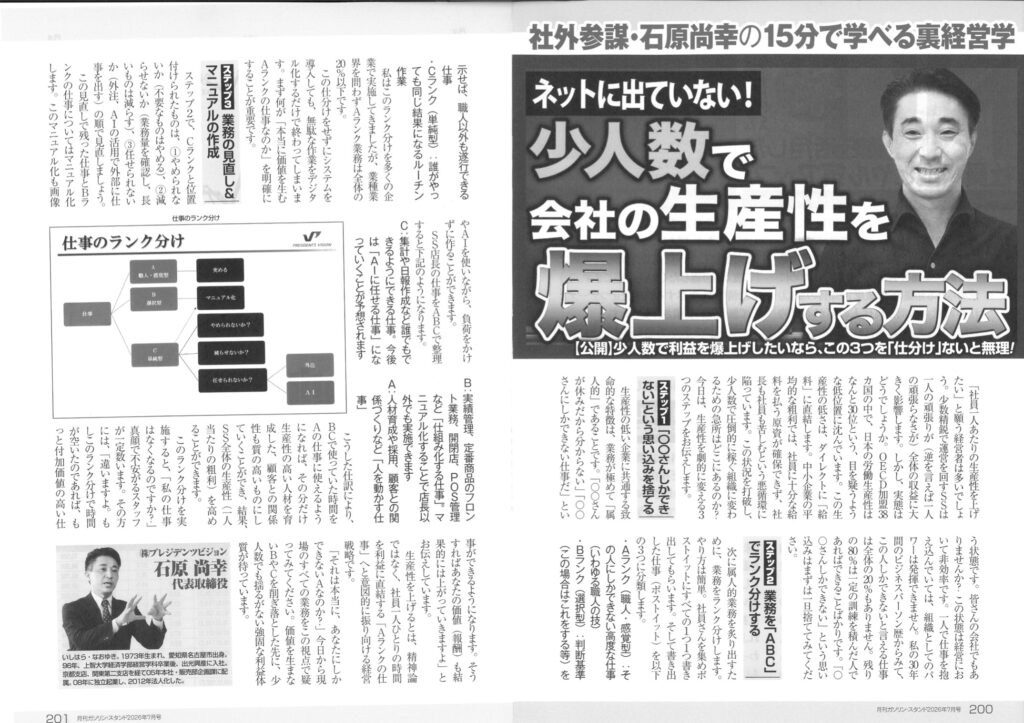 石油業界専門誌『月刊ガソリンスタンド7月号』に掲載されました！